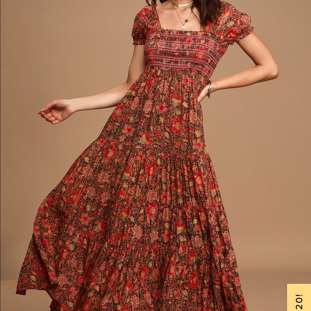 Free People getaway Maxi dress